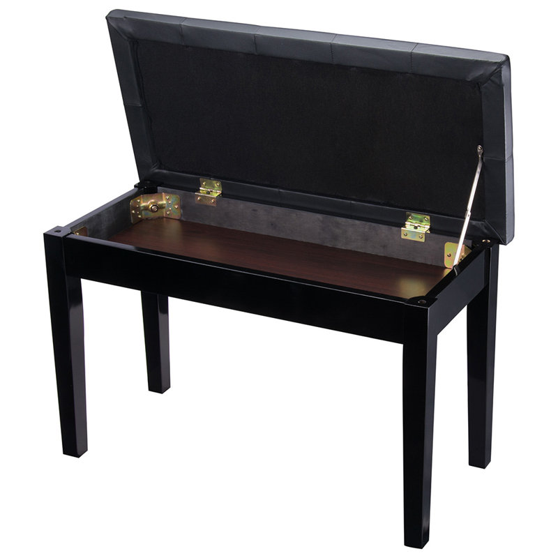 Red Barrel Studio® Elmedina Faux Leather Flip Top Storage Bench & Reviews Wayfair